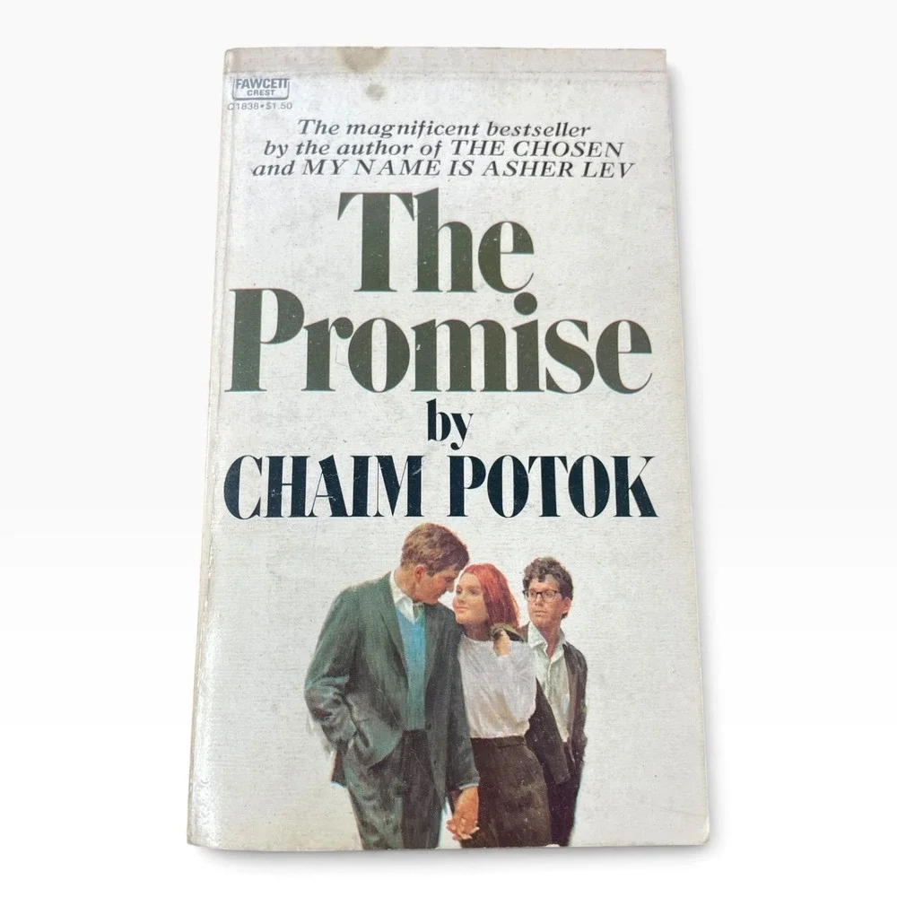 The Promise by Chaim Potok Vintage Fawcett World Library Paperback 1970 Fiction
